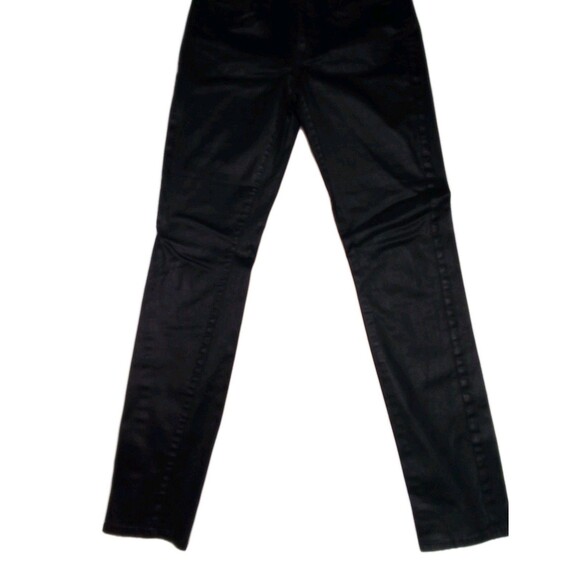 Women's Calvin Klein Pleather Jeans Size 28x32 Ultimate Skinny - Picture 1 of 16